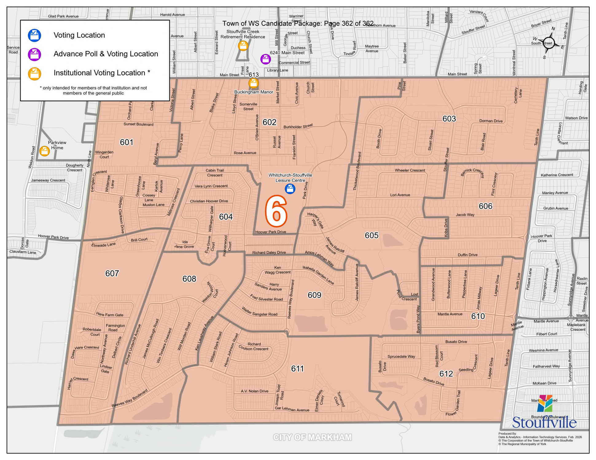 Ward 6 Map